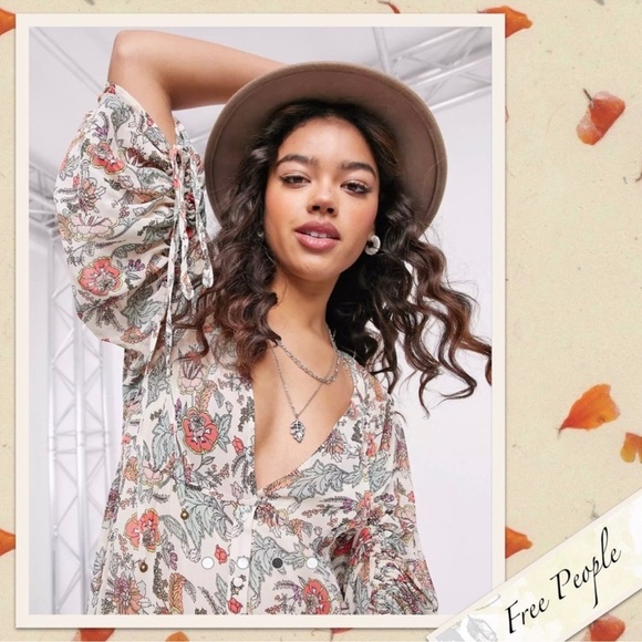 Free People Size xs Floral Festival Maxi Dress - Picture 3 of 9